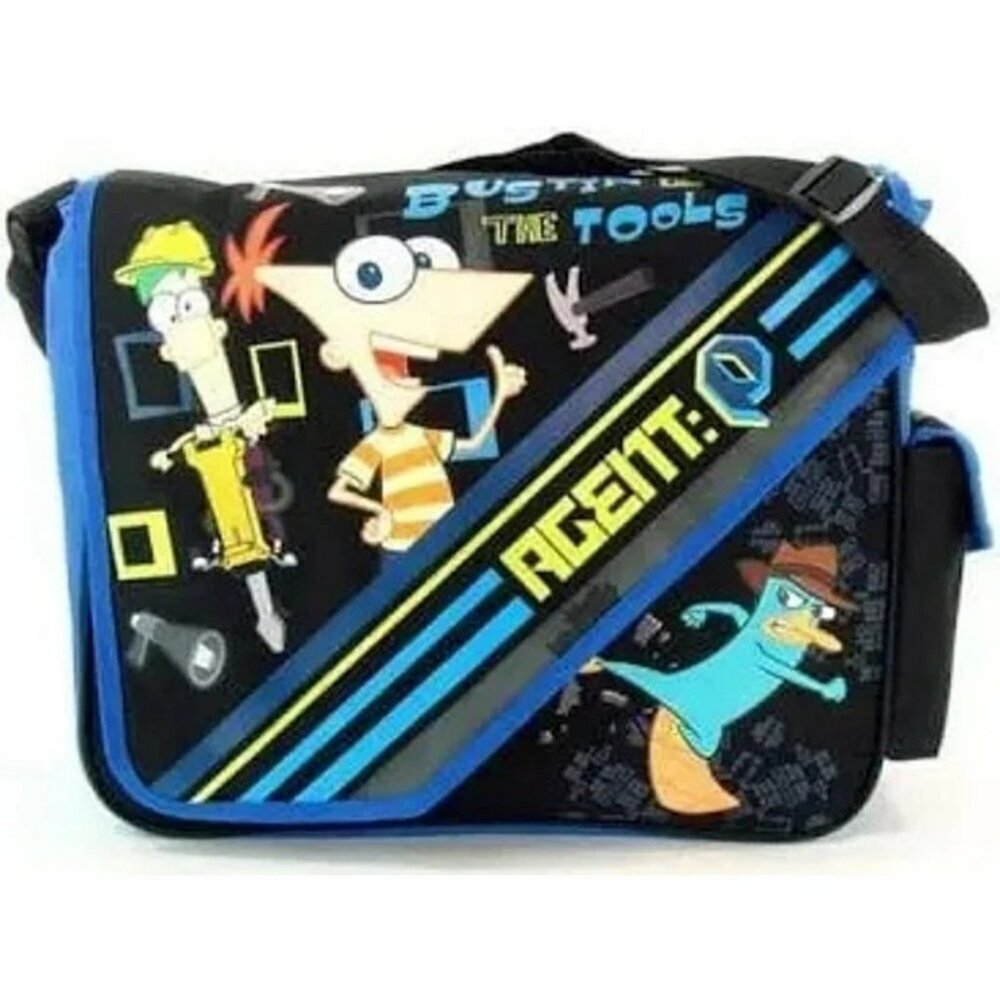 Disney Phineas and Ferb Perry Platypus Bustin Messenger Bag NWT​​